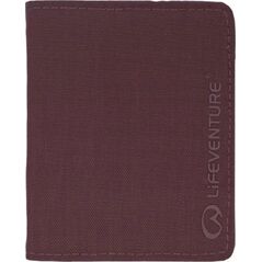 Lifeventure RFID Wallet, Recycled, Plum