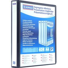 Segregator Donau 4-ringowy A4 44mm czarny (2788254PL-01)