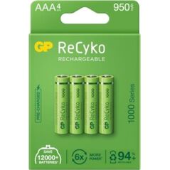 GP Akumulator ReCyko AAA / R03 950mAh 4 szt.