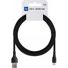 Καλώδιο BLUE STAR ECO 2A USB A σε Micro USB PJ68-23-2 1m μαύρο