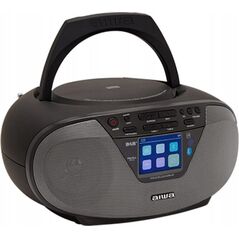 Boombox AIWA BBTU-500 DAB+/FM RDS/CD/USB/BT μαύρο