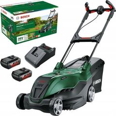 Kosiarka akumulatorowa Bosch Bosch cordless lawn mower AdvancedRotak 36V-40-650, 36Volt (green/black, 2x Li-ion battery 2.0Ah, POWER FOR ALL)