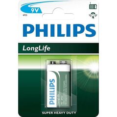 Philips Bateria LongLife 9V Block 1 szt.