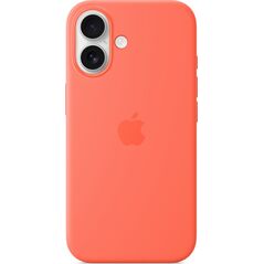 APPLE iPhone 16 Silicone Case with MagSafe - Tangerine