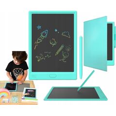 Tablet Do Rysowania 10” Lcd Dla Dzieci Z Rysikiem Deska Kreślarska Znikopis + Futerał Skórzany / My First Sketch Pro Neo