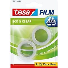 Tesa tesafilm eco&clear Rolle 10m 19mm Blister               2St.