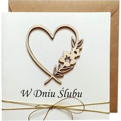 Naem Kartka ślubna