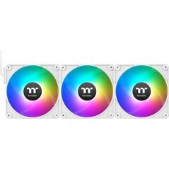 Wentylator Thermaltake CT140 EX Reverse ARGB Sync 3-pack biały (CL-F195-PL14SW-A)