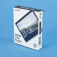Fujifilm Color Instax Wide Instant Φιλμ (10 Exposures) Black (16745028) (FJM16745028) έως 12 άτοκες Δόσεις