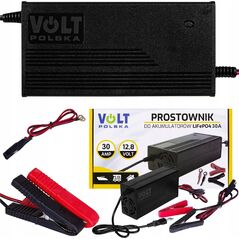 Ładowarka Volt Prostownik do akumulatorów LiFePO4 12V 30A