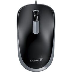Mysz przewodowa, Genius DX-125S, czarno-szara, optyczna, 1200DPI