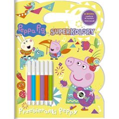 Media Service Zawada Peppa Pig. Superkolory cz.5 Przebieranki Peppy