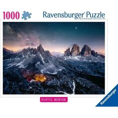 Ravensburger Puzzle 1000 Tre Cime, Dolomity