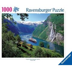 Ravensburger Puzzle 1000 Fiord w Norwegii
