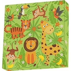 DOTZ BOX creativity set diamond painting jungle 28x28cm, 11NDBX027