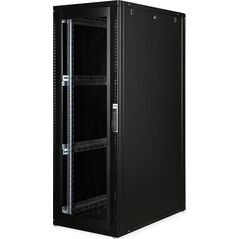 Roline ROLINE Serverschrank 48,26cm 19Zoll 36 HE 600x1000 BxT schwarz Plexiglas