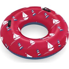 Kółko do pływania Statki czerwone BESTWAY 119cm Winyl + 2 uchwyty