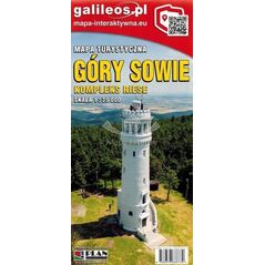 Mapa - Góry Sowie 1:35 000 laminowana EDUKAMP