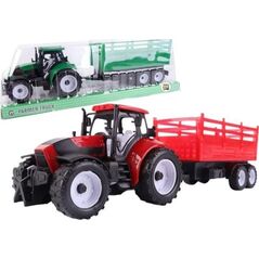 Traktor z przyczepą burtową mix EDUKAMP