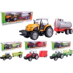 Traktor z przyczepą mix EDUKAMP