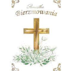 Karnet A5 Bierzmowanie - Krzyż EDUKAMP