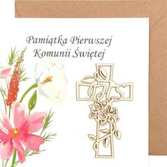 Kartka Pierwsza Komunia Święta EDUKAMP