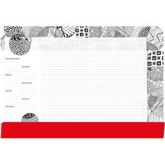 Podkład na biurko notes B3 - mandala do kolorowani EDUKAMP
