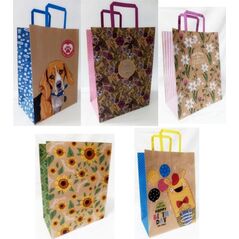Torebka kolor KRAFT 250x345x150 EDUKAMP
