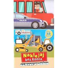 Ach, te pojazdy! Naklejaj bez końca. Maszyny... EDUKAMP