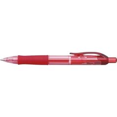 Długopis żelowy FX7 0,7mm czerwony (12szt) EDUKAMP