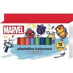 Plastelina Avengers 12 kolorów EDUKAMP