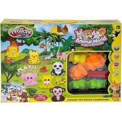 Zestaw ciastoliny z akcesoriami Animal World EDUKAMP