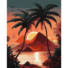 Malowanie po numerach - Świtanie 40x50cm EDUKAMP