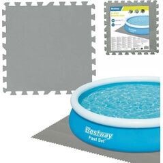 Bestway Piankowa mata pod basen SZARY 50cmx50cm 58639 EDUKAMP