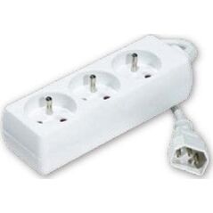 LOGON 3 way power strip for UPS system 1,5 m