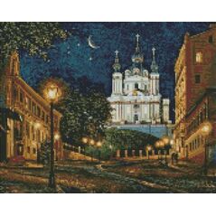 Norimpex Diamentowa mozaika - Wieczór Kijów 40x50cm