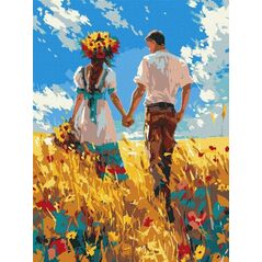 Norimpex Malowanie po numerach - Spacer zakochanych 30x40cm