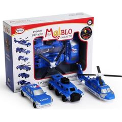 Malblo Magnetic Pojazdy policyjne 3+ Malblo