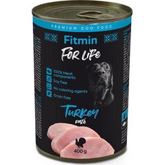 Fitmin  For Life Dog karma mokra dla psa z indyka - 400g