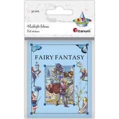 Naklejki foliowe Fairy Fantasy wróżki 30szt EDUKAMP