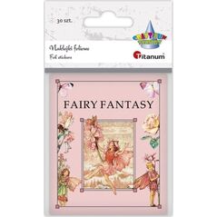 Naklejki foliowe Fairy Fantasy wróżki 30szt EDUKAMP
