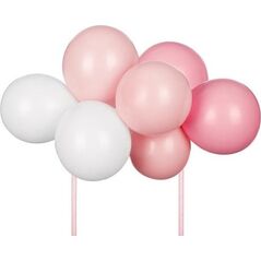 Balonowy topper na tort różowy 29cm EDUKAMP