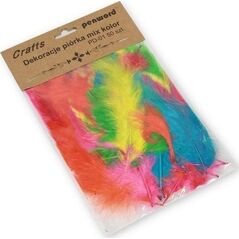 Piórka mix 10-15cm 50szt EDUKAMP