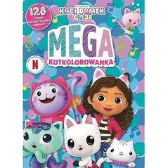 Koci Domek Gabi. Mega KOTkolorowanka EDUKAMP