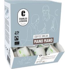 Κάψουλες καφέ συμβατές με Nespresso(r) Charles Liegeois Mano Mano, 50 τεμ.
