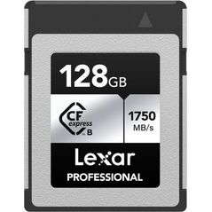 Κάρτα Lexar LEXAR CFexpress Pro Sidabrinis Serie R1750/W1300 128GB