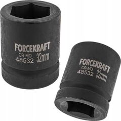 Καρυδάκι κρούσης Forcekraft 32mm 1" (6-γωνιακό)