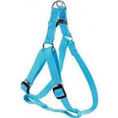 Zolux Szelki nylon "step in" 15 mm turkusowe