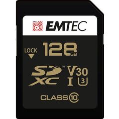 Karta Emtec Speedin Pro SDXC 128 GB Class 10 UHS-I/U3 V30 (ECMSD128GXC10SP)