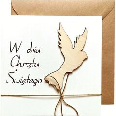 Naem Kartka Chrzest Święty